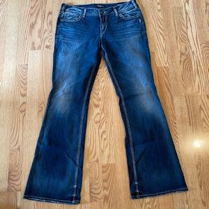 Silver Suki jeans Size 34x35